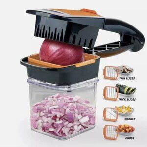 Nutri Chopper Multi Purpose Food Chopper with Stainless Steel Blades New in Box
